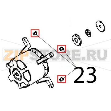 Boccola motore Angelo Po FX82E2T Boccola motore Angelo Po FX82E2TЗапчасть на деталировке под номером: 23