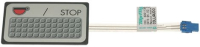 PUSH-BUTTON PANEL MEMBRANE 1 BUTTON