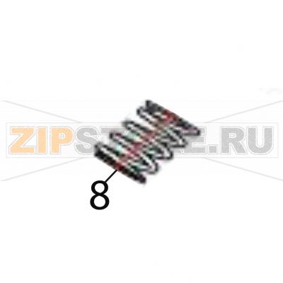 Dis. spring Sato CG412DT Dis. spring Sato CG412DTЗапчасть на деталировке под номером: 8Название запчасти на английском языке: Dis. spring Sato CG412DT.