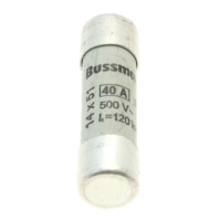 Предохранитель, 40 A, AC 500 В, 120 кА, 14x51 мм, gL/gG, IEC Eaton CYL FUSE >STR >14x51 40A GG