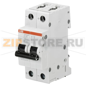 Выключатель автоматический двухполюсный, S202MT Z30UC ABB 2CDS272065R0528 