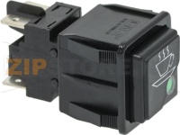BIPOLAR SWITCH BLACK 16A 250V