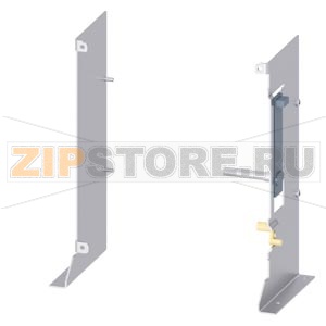 support for floor fixation circ. breaker feet – extnd w/ mech. trans. of switch position for fixed-mounted circ. breaker accessory for circuit breaker 3WL10 / 3VA27 Siemens 3VW9011-0BB52 
