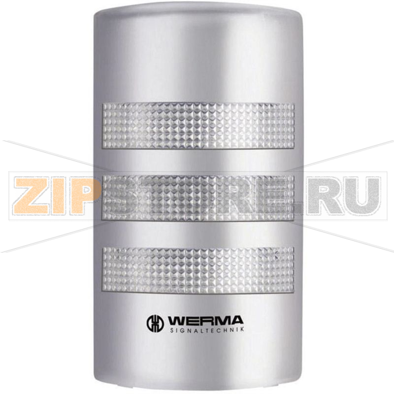Колонна светосигнальная 24 В, светодиодная, 85 дБ Werma 691.400.55 