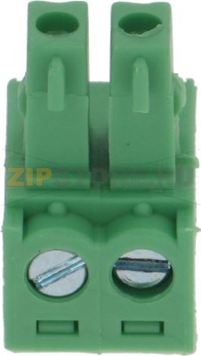 TERMINAL BLOCK 2-POLES PITCH 3.81 