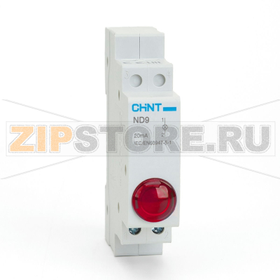 Индикатор 230 В, красный Chint ND9-1/R 