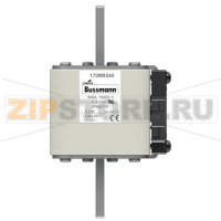 Предохранитель, 900 A, AC 1000 В, 125 кА, size 3, 76x92x159 мм, aR, IEC UL Eaton FUSE 900A 100
