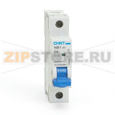 Выключатель автоматически 4 А, 6 кА, 1 полюс Chint NB1-63 