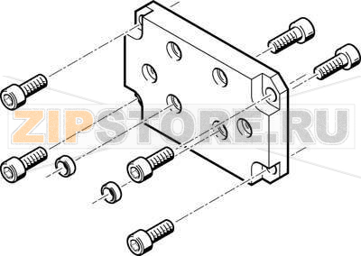 Комплект переходников Festo HAPS-5 