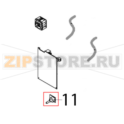 Encoder Angelo Po AT61EW Encoder Angelo Po AT61EWЗапчасть на деталировке под номером: 11