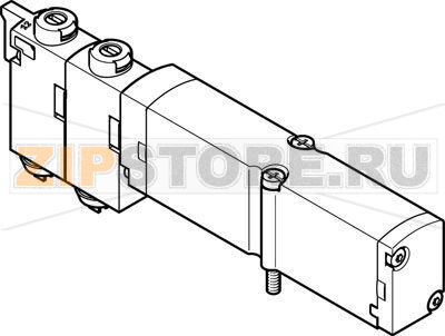 Распределитель с электроуправлением Festo VMPA14-M1HF-J-PI 