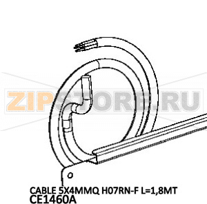 Cable 5X4MMQ H07RN-F L=1,8MT Unox XB 693 Cable 5X4MMQ H07RN-F L=1,8MT Unox XB 693Запчасть на деталировке под номером: 181Название запчасти на английском языке: Cable 5X4MMQ H07RN-F L=1,8MT Unox XB 693