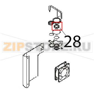 Washer Angelo Po FM1011E1 Washer Angelo Po FM1011E1Запчасть на деталировке под номером: 28