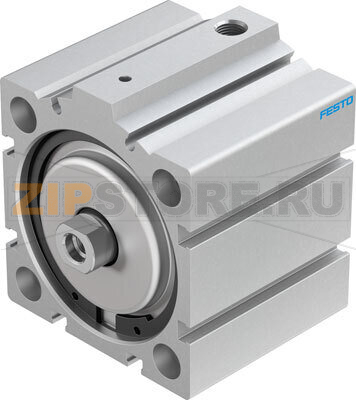 Пневмоцилиндр короткоходовой Festo AEVC-63-25-I-P-A 