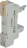BASE FOR AUXILIARY RELAY 1NA/NC OMR.