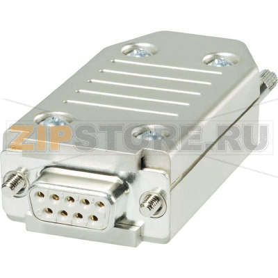 Гнездо D-SUB с пружинными зажимами, 9 гнезд Knorr Tec 10015720 
