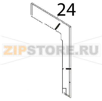 Panel Angelo Po FM1011E2 Panel Angelo Po FM1011E2Запчасть на деталировке под номером: 24