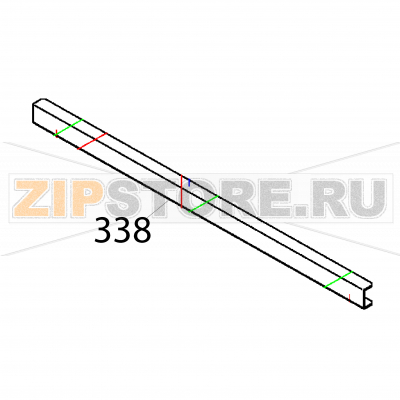 Cutter bracket (F) Sato SG112-ex Cutter bracket (F) Sato SG112-exЗапчасть на деталировке под номером: 338Название запчасти на английском языке: Cutter bracket (F) Sato SG112-ex.