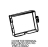 Cover for terminal box Unox XB 893