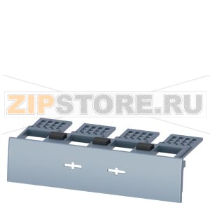 terminal cover 4-pole 1 unit accessory for: 3VA4/5 125 Siemens 3VA9131-0WD40 