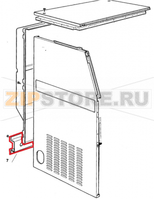 Anschlusstuckmetalltrager Scotsman AF 80  Anschlusstuckmetalltrager Scotsman AF 80Запчасть на сборочном чертеже под номером: 7Название запчасти Scotsman на немецком&nbsp;языке:&nbsp;Anschlusstuckmetalltrager Scotsman AF 80