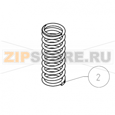 Molla filo 5.5 LL130 SPE48 Imesa LM 23                   Molla filo 5.5 LL130 SPE48 Imesa LM 23Запчасть на сборочном чертеже под номером: 2Название запчасти на итальянском языке: Molla filo 5.5 LL130 SPE48 Imesa LM 23