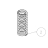 Molla filo 5.5 LL130 SPE48 Imesa LM 23                  