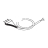 Cavo schuko d=4,8 grigio H05 Saeco Royal Classic
