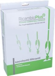 BAGS VK135/VK136 RICAMBIO PLUS PACK 6 PC 
