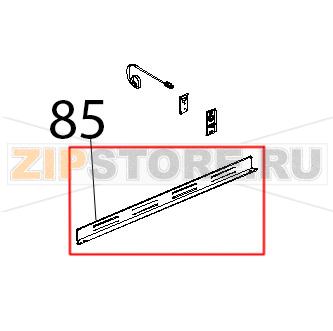Guarnizione porta-carello Unox XVC 1005P Guarnizione porta-carello Unox XVC 1005PЗапчасть на деталировке под номером: 85