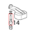 Water nozzle retrofit kit Scotsman MAR 78 SPLIT