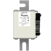 Предохранитель, 800 A, AC 1250 В, 100 кА, size 2, 61x77x138 мм, aR, DIN, IEC Eaton FUSE 800A 12