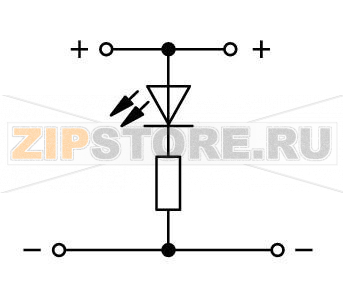 Компонентная клемма; двухуровн.; красный светодиод; тока; для DIN-рейки 35 x 15 и 35 x 7,5; 4 mm; CAGE CLAMP®; 4,00 mm; серые Wago 281-634/281-413 Примечание:Terminating Aluminum ConductorsWAGO spring clamp terminal blocks are suitable for solid aluminum conductors up to 4 mm?/12 AWG if WAGO “Alu-Plus” Contact Paste is used for termination.“Alu-Plus” Contact Paste Advantages:Automatically destroys the oxide film during clamping.Prevents fresh oxidation at the clamping point.Prevents electrolytic corrosion between aluminum and copper conductors (in the same terminal block).Provides long-term protection against corrosion....