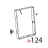 Passaparete con diaframma Unox XL 413