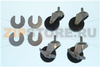 CASTOR KIT 2 W/ 3/8 STEM 2)830259/2)8302