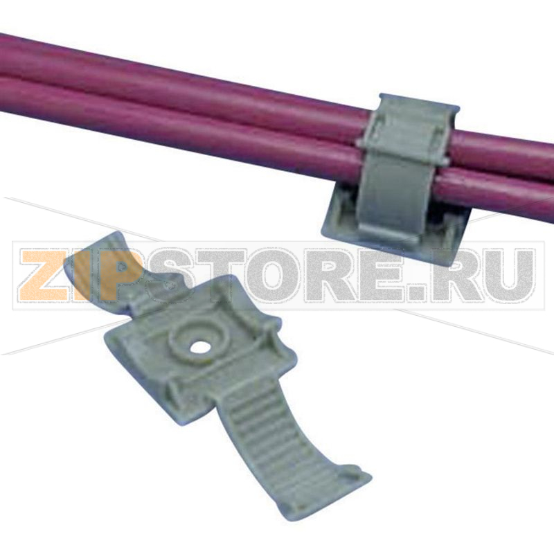 Клемма с регулировкой пучка 4.8-17.5 мм, серая, 1 шт Panduit ARC.68-S6-Q14 
