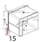 Staffa zincata sostegno muffola Unox XBC 604P