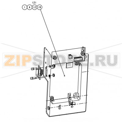 Кабель RFID-модуля Datamax A-4212 Mark II RH Кабель RFID-модуля Datamax A-4212 Mark II RHНазвание запчасти Datamax на английском языке: CBL. ASSY, RFID INT., A-CLASS