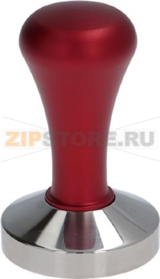 TAMPER STAINLESS STEEL RED ø 58 mm 