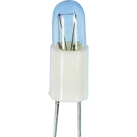Лампа 12 В, 0.72 Вт, цоколь: Bi-Pin 1.27 мм, прозрачная, 1 шт TRU Components 1590272