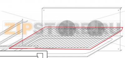 Steel grill 1/1 gn Garbin 44 PX UMI    Teel grill 1/1 gn Garbin 44 PX UMIЗапчасть на сборочном чертеже под номером: SP45