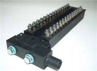 Rod burner, 2 x 15 burner heads