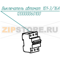 Выключатель автомат. 101-3/16А Abat КПЭМ-250-О