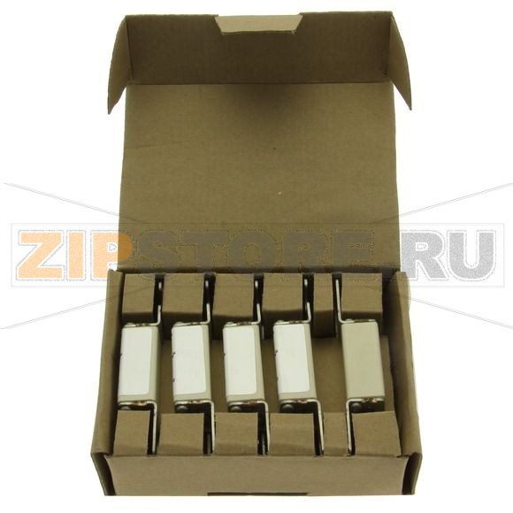 Предохранитель, 80 A, AC 660 В, 200 кА, size 0000, 18x19x100 мм, aR, UL Eaton FUSE 80A 660V 000 