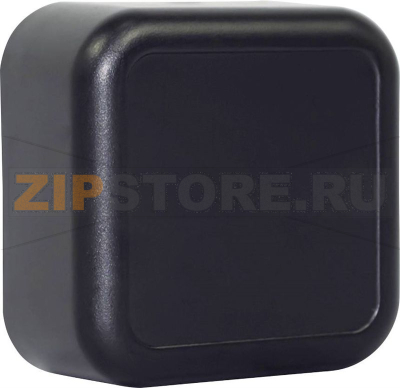 Корпус универсальный 51x51x25.5 мм, акрилонитрил, черный, 1 шт Camdenboss CBRS03SBK-CON 