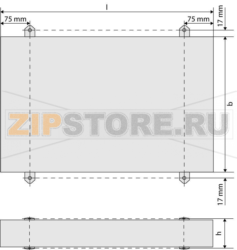 Office distribution box; Type 3; 16 axes; with specialty areas Wago 2854-300/1016-8002 