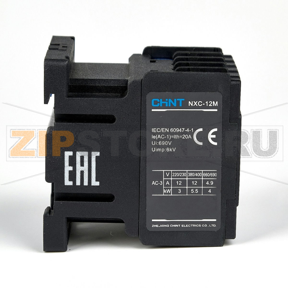 Контактор 12 A, 220 В/АС, 1НЗ, 50 Гц Chint NXC-12M01 