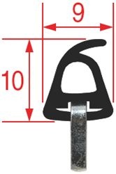 ПРОКЛАДКА ДВЕРЦЫ ДУХОВКИ, 600X300 ММ 