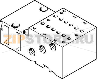 Плита для блочного монтажа Festo MHP2-PR2-5 