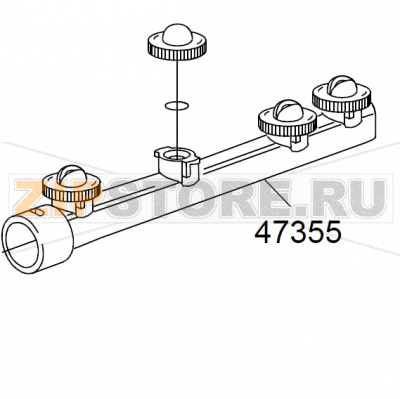 Right wash pipe DIHR HT 11 Right wash pipe DIHR HT 11Запчасть на деталировке под номером: 47355Название запчасти на английском языке: Right wash pipe DIHR HT 11